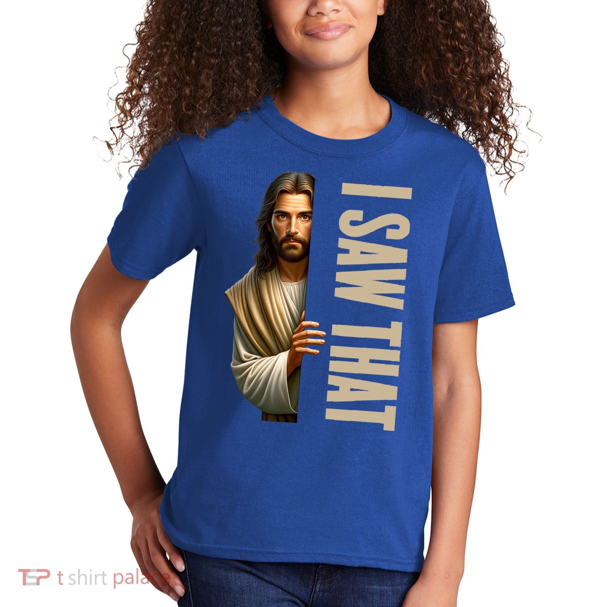 Jesus I Saw That Funny Kids T-Shirt