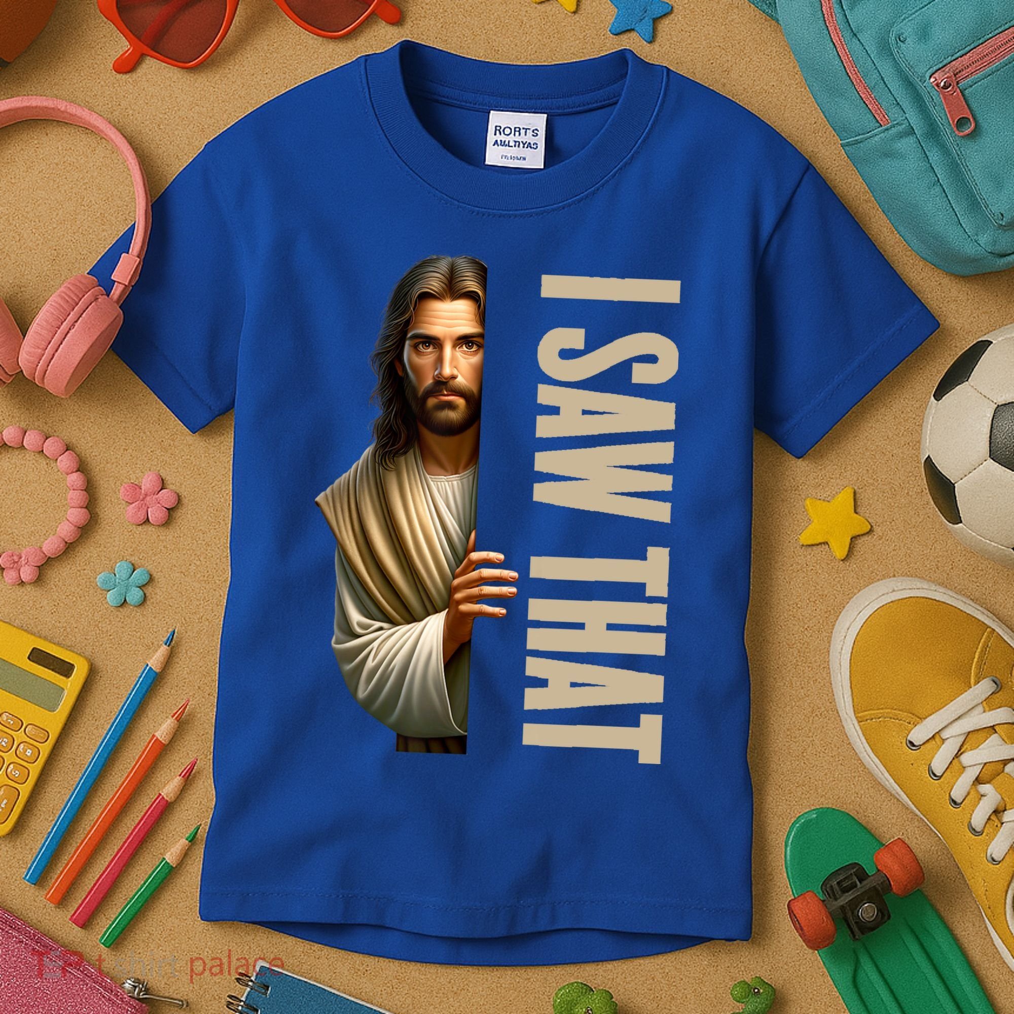 Jesus I Saw That Funny Kids T-Shirt
