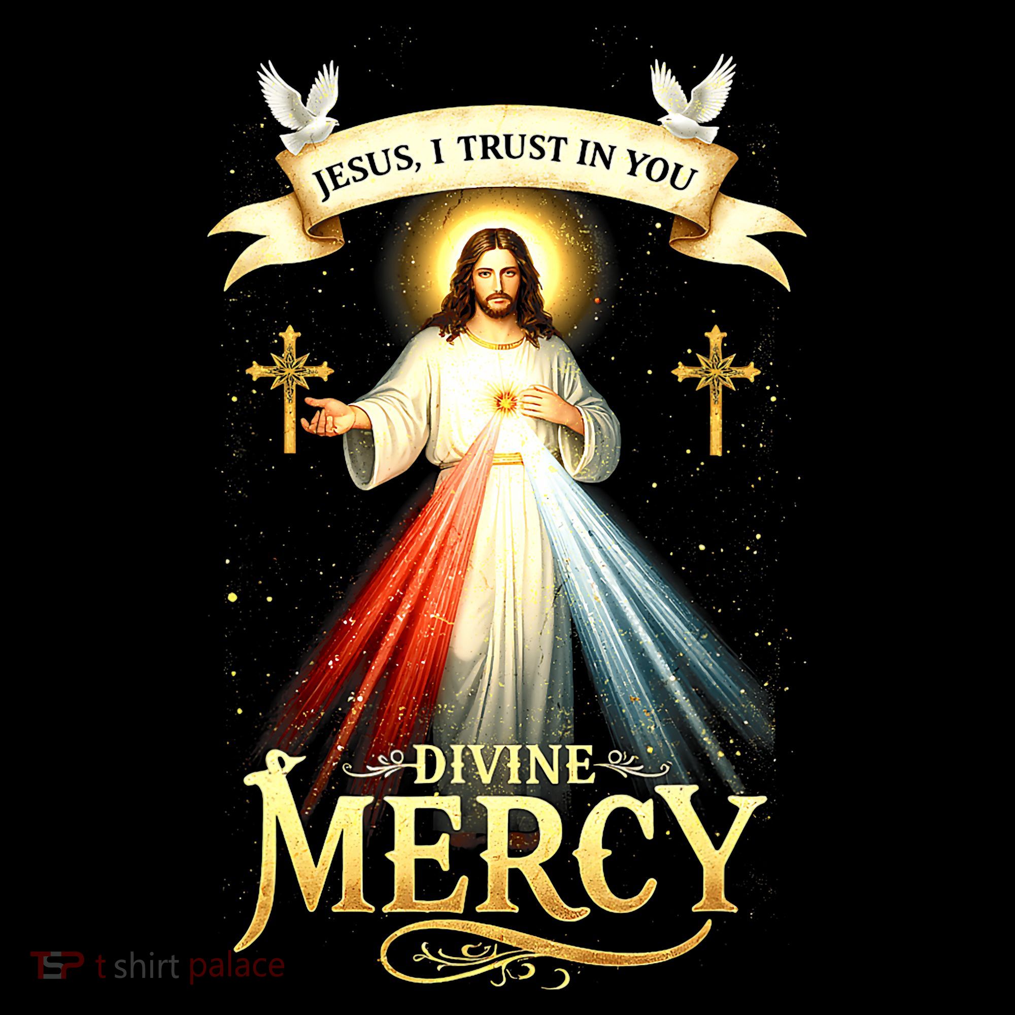 Jesus I Trust In You Divine Mercy Catholic Christian Jesus Coffee Mug
