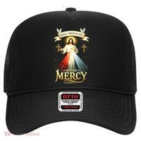 Jesus I Trust In You Divine Mercy Catholic Christian Jesus Hat thumb 0