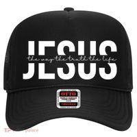 Jesus Is The Way The Truth And The Life Quote Hat thumb 0