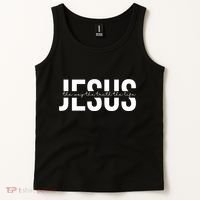 Jesus Is The Way The Truth And The Life Quote Tank Top thumb 2