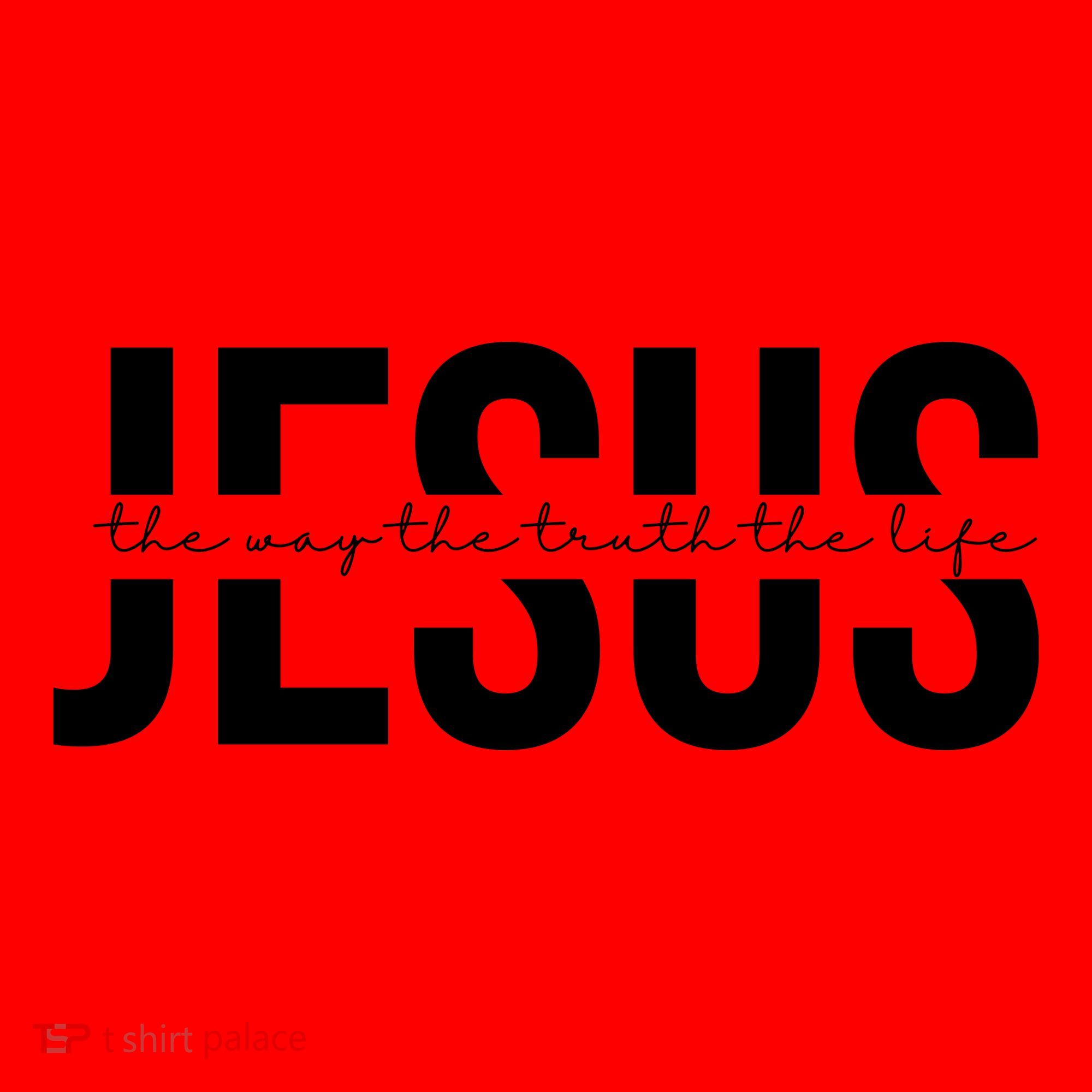 Jesus Is The Way The Truth And The Life Quote Santa Hat