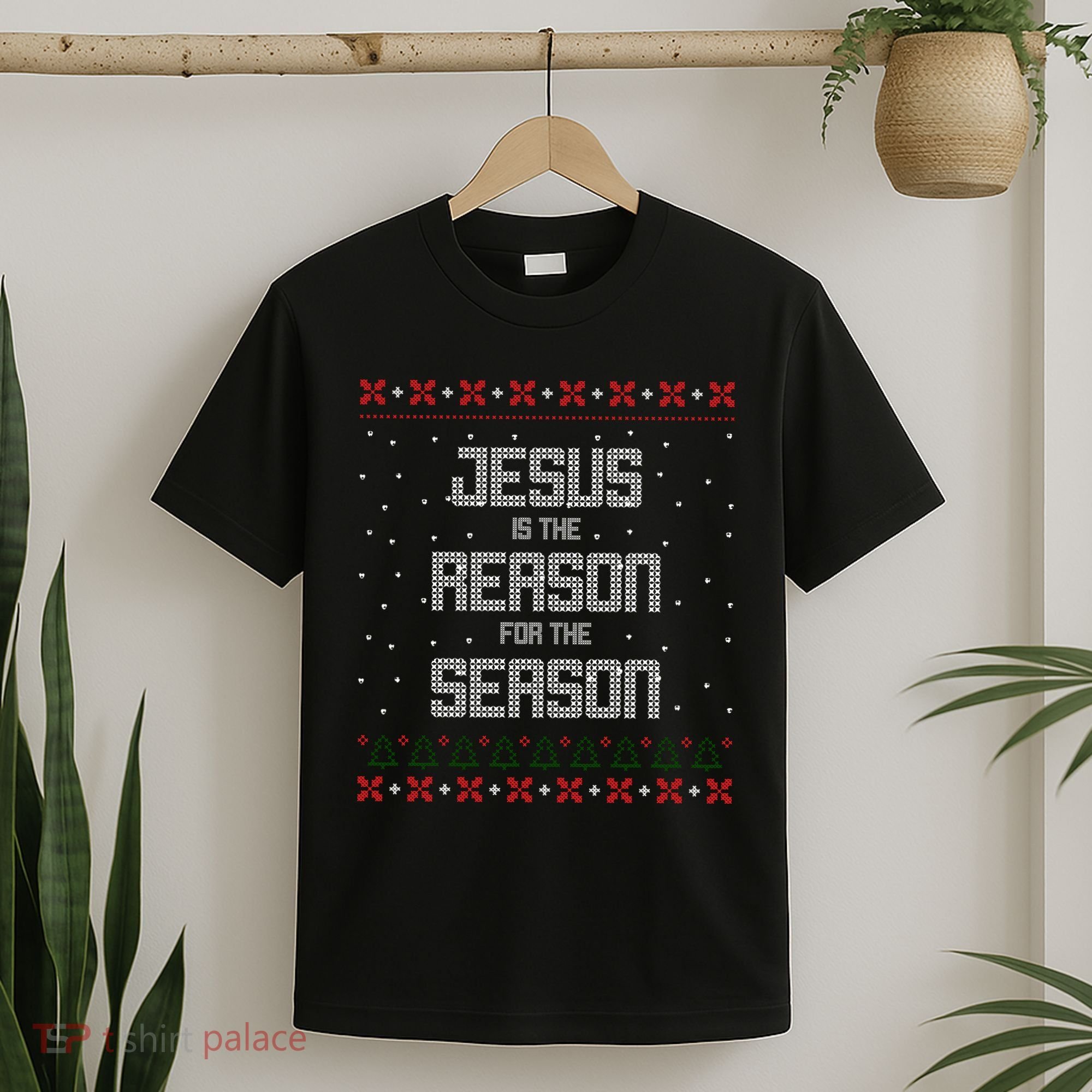 Jesus Is The Reason For The Season Ugly Christmas Sweater T-Shirt