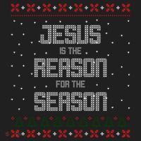 Jesus Is The Reason For The Season Ugly Christmas Sweater Hat thumb 2