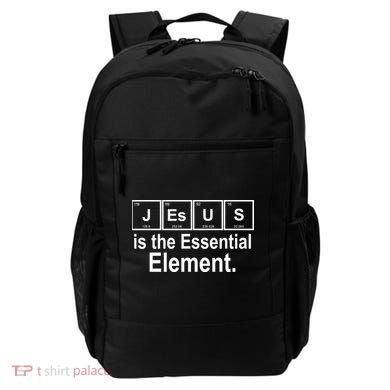 Jesus Is The Essential Element Backpack