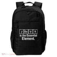 Jesus Is The Essential Element Backpack thumb 0