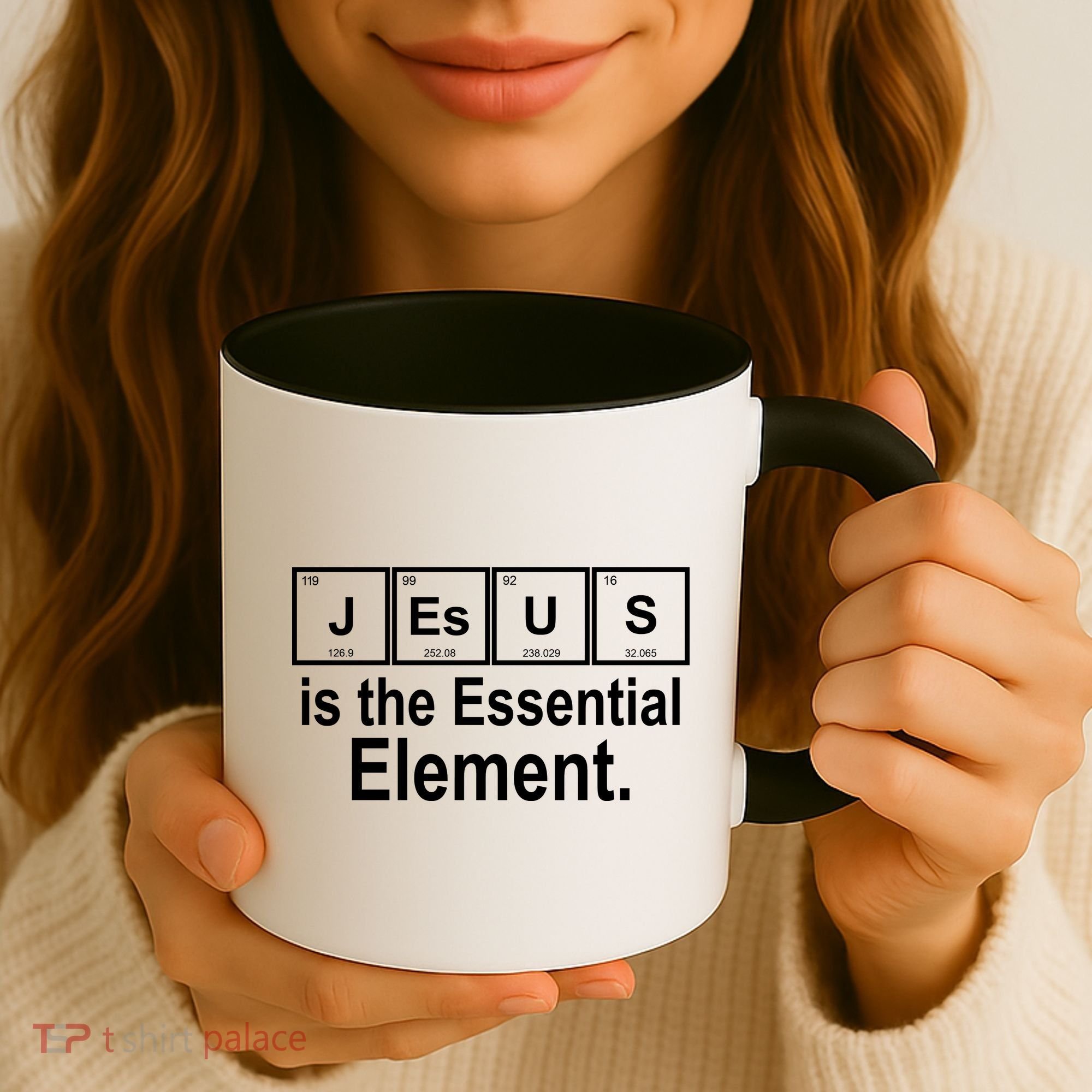 Jesus Is The Essential Element Coffee Mug