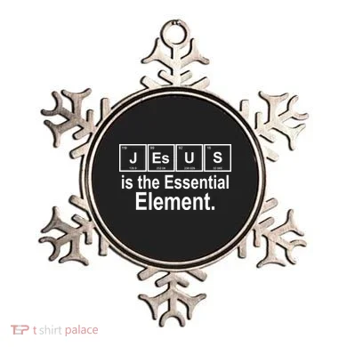 Jesus Is The Essential Element Ornament