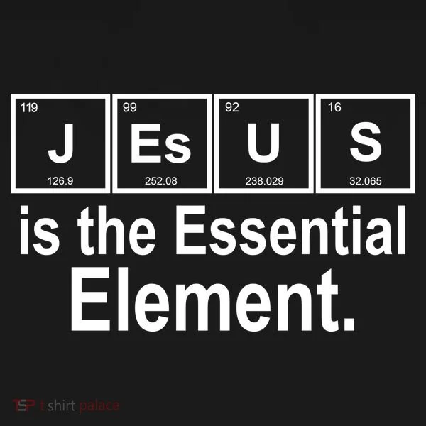 Jesus Is The Essential Element Toddler Hoodie