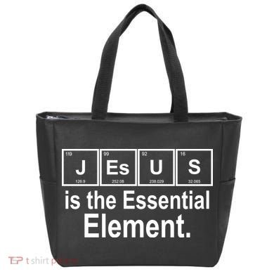 Jesus Is The Essential Element Tote Bag