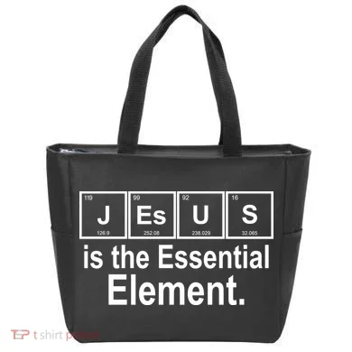 Jesus Is The Essential Element Tote Bag