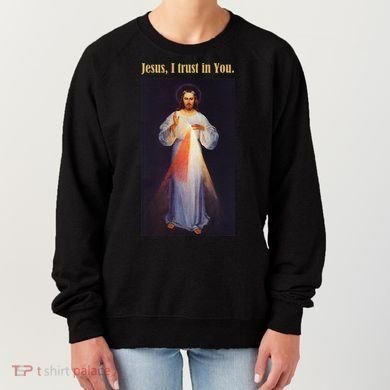 Jesus I Trust In You Divine Mercy Women's Sweatshirt