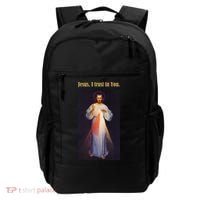 Jesus I Trust In You Divine Mercy Backpack thumb 0
