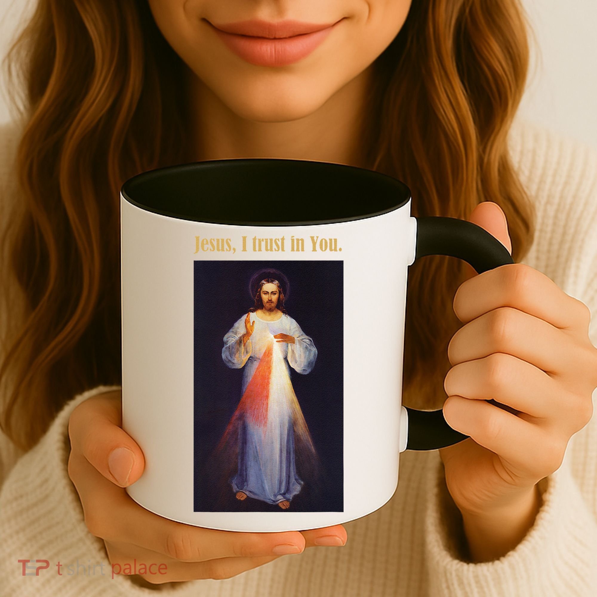 Jesus I Trust In You Divine Mercy Coffee Mug