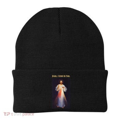 Jesus I Trust In You Divine Mercy Beanie