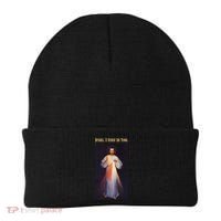 Jesus I Trust In You Divine Mercy Beanie thumb 0