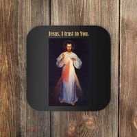 Jesus I Trust In You Divine Mercy Coaster thumb 0