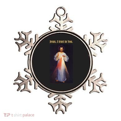 Jesus I Trust In You Divine Mercy Ornament