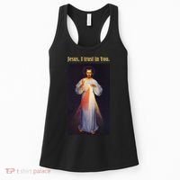 Jesus I Trust In You Divine Mercy Women's Tank Top thumb 0