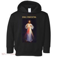 Jesus I Trust In You Divine Mercy Toddler Hoodie thumb 0