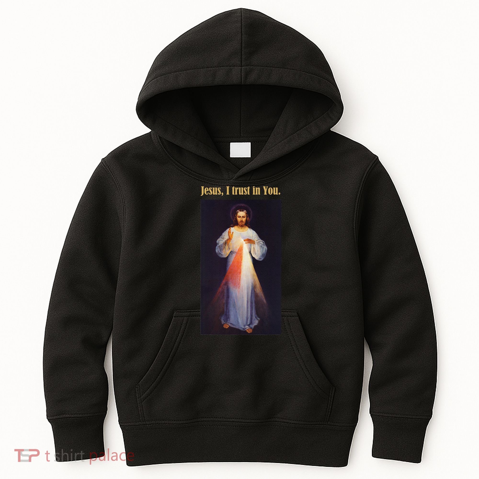 Jesus I Trust In You Divine Mercy Kids Hoodie