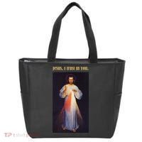 Jesus I Trust In You Divine Mercy Tote Bag thumb 0