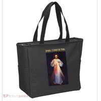 Jesus I Trust In You Divine Mercy Tote Bag thumb 2