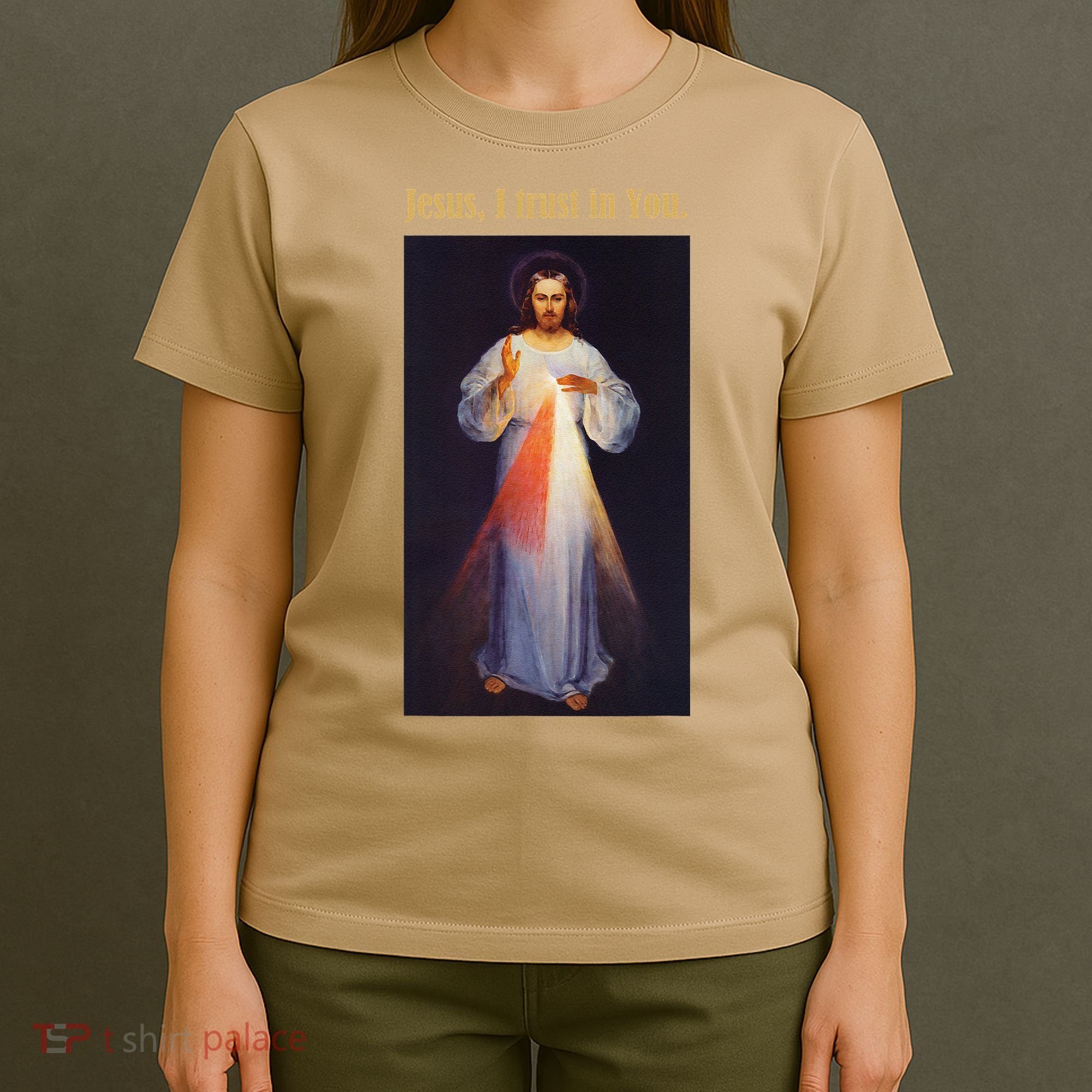 Jesus I Trust In You Divine Mercy T-Shirt
