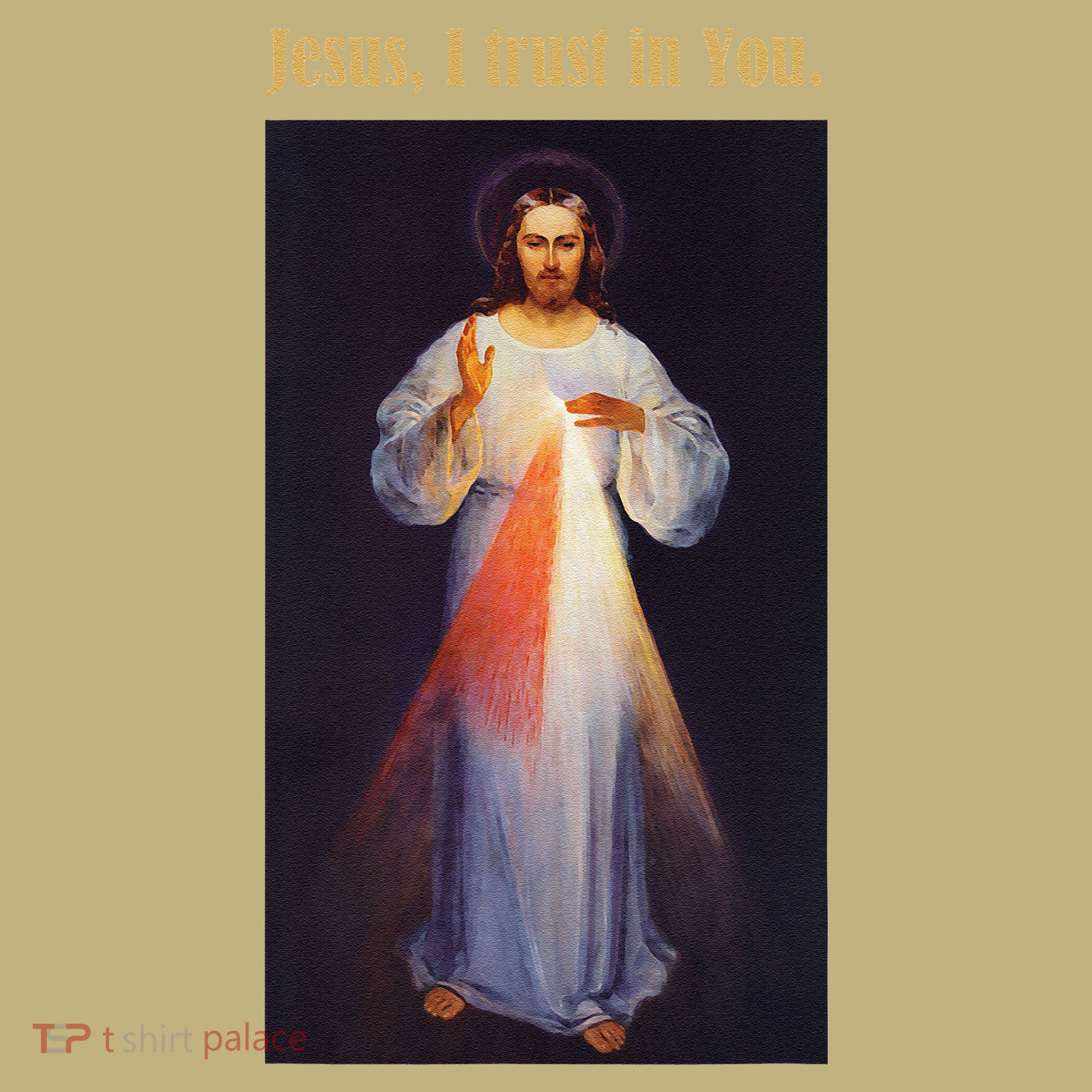 Jesus I Trust In You Divine Mercy Mousepad