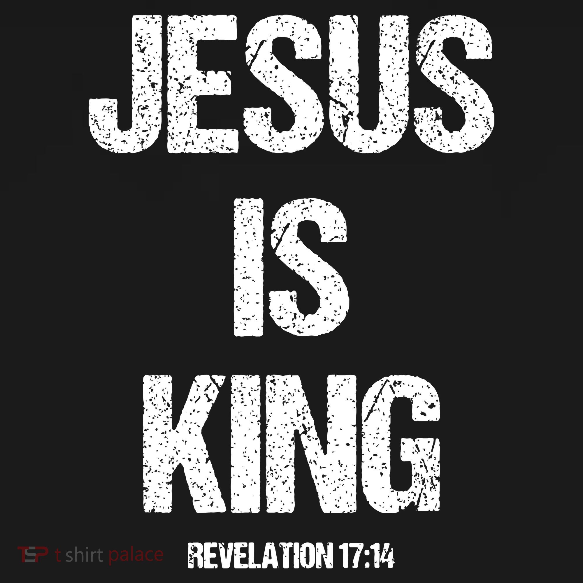 Jesus Is The King Motivational Christian Catholic Easter Polo