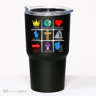 Jesus Is The Way Christian Signs Tumbler