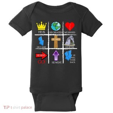 Jesus Is The Way Christian Signs Baby Bodysuit