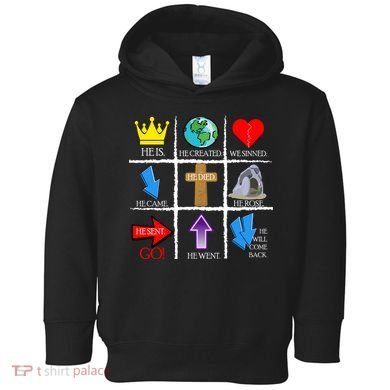 Jesus Is The Way Christian Signs Toddler Hoodie