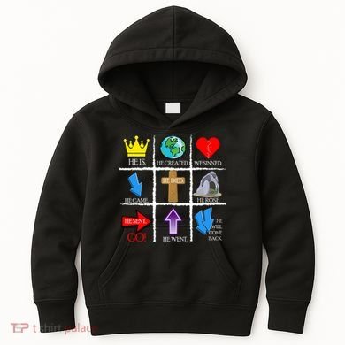 Jesus Is The Way Christian Signs Kids Hoodie
