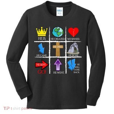 Jesus Is The Way Christian Signs Kids Long Sleeve Shirt