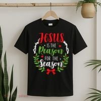 Jesus Is The Reason For The Season Christian Christmas T-Shirt thumb 2