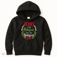 Jesus Is The Reason For The Season Christian Christmas Kids Hoodie thumb 0