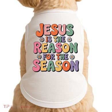 Jesus Is The Reason For The Season Retro Doggie Tank