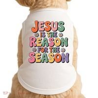 Jesus Is The Reason For The Season Retro Doggie Tank thumb 0