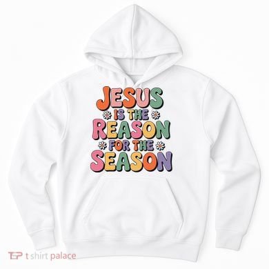 Jesus Is The Reason For The Season Retro Hoodie