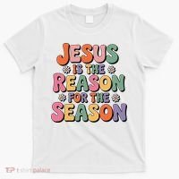 Jesus Is The Reason For The Season Retro T-Shirt thumb 0