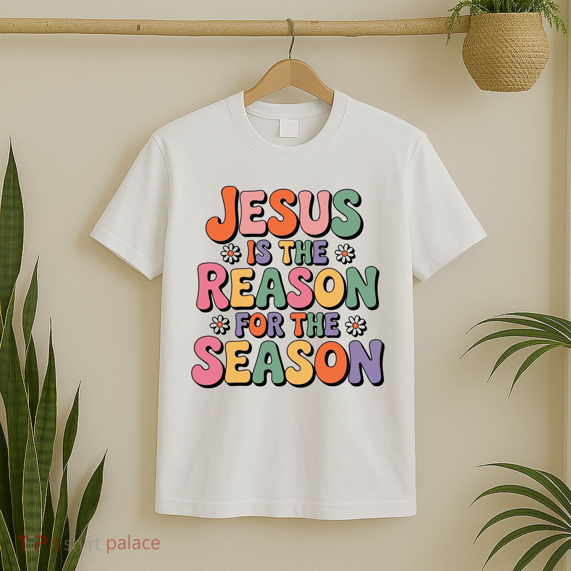 Jesus Is The Reason For The Season Retro T-Shirt