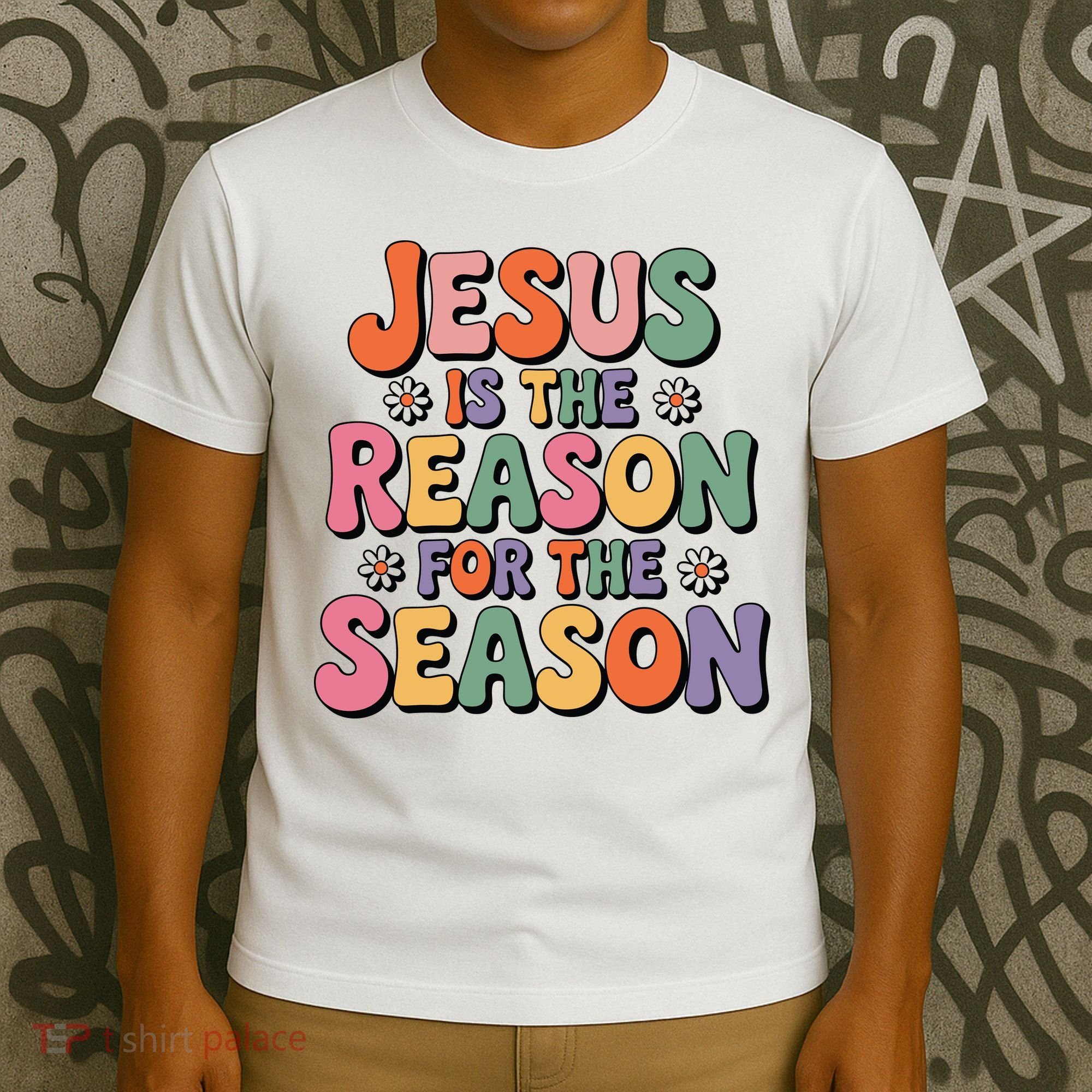 Jesus Is The Reason For The Season Retro T-Shirt