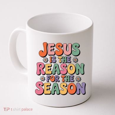 Jesus Is The Reason For The Season Retro Coffee Mug