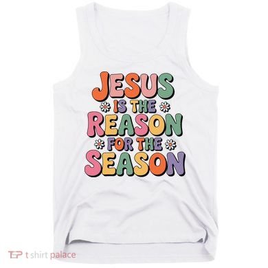 Jesus Is The Reason For The Season Retro Tank Top