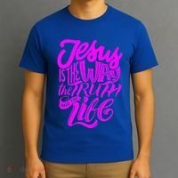 Jesus Is The Way The Truth And The Life T-Shirt thumb 3