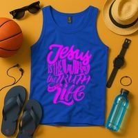Jesus Is The Way The Truth And The Life Tank Top thumb 4