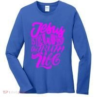 Jesus Is The Way The Truth And The Life Women's Long Sleeve Shirt thumb 0
