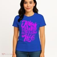 Jesus Is The Way The Truth And The Life Women's T-Shirt thumb 4